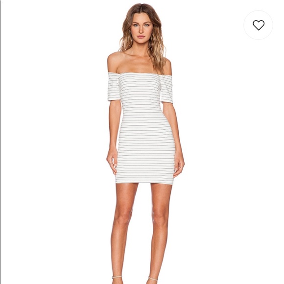 NWT Off the Shoulder Lucy Paris mini bodycon dress - Picture 4 of 5
